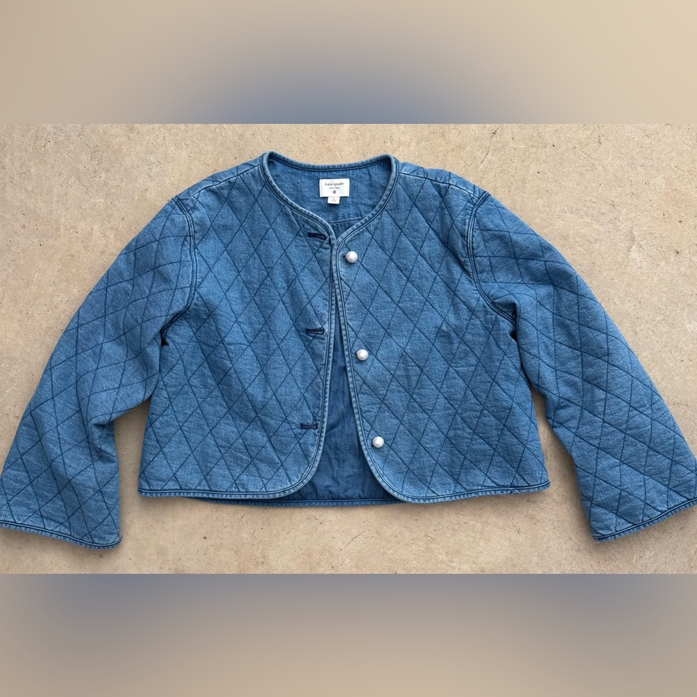 Kate Spade x Target Quilted Denim Jacket